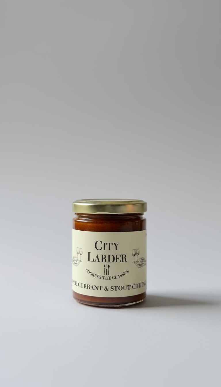 City Larder Apple, Currant & Stout Chutney