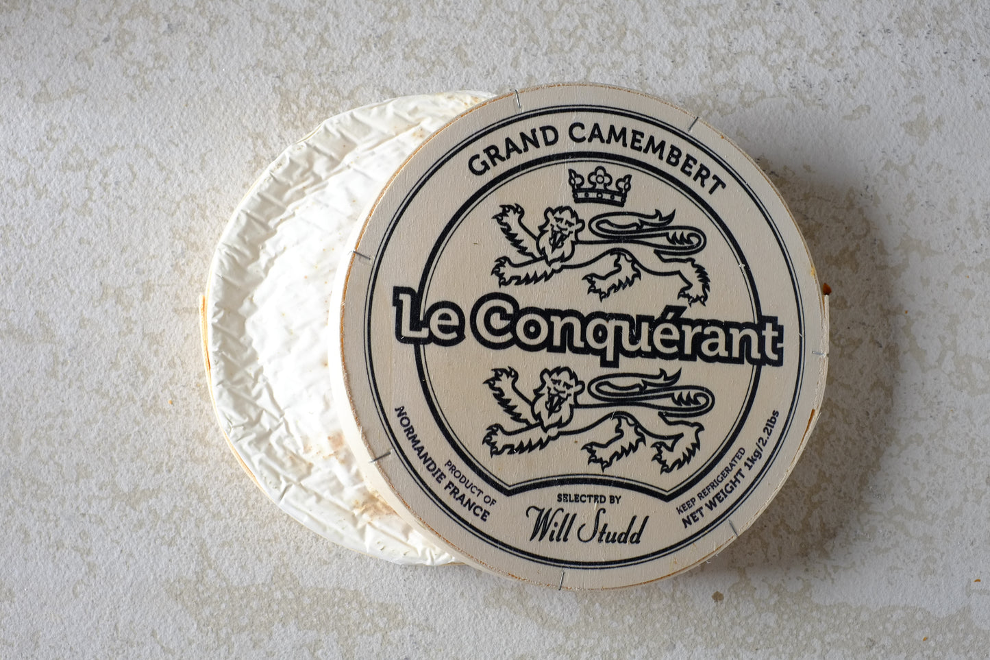 Le Conquerant camembert (1kg wheel)