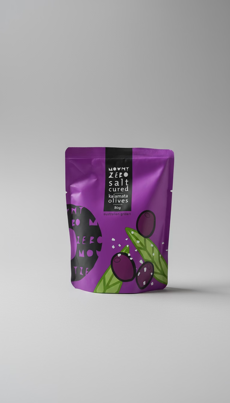 Mount Zero Salt Cured Kalamata Olives