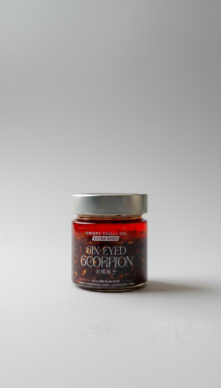 Six Eyed Scorpion Crispy Chilli Oil