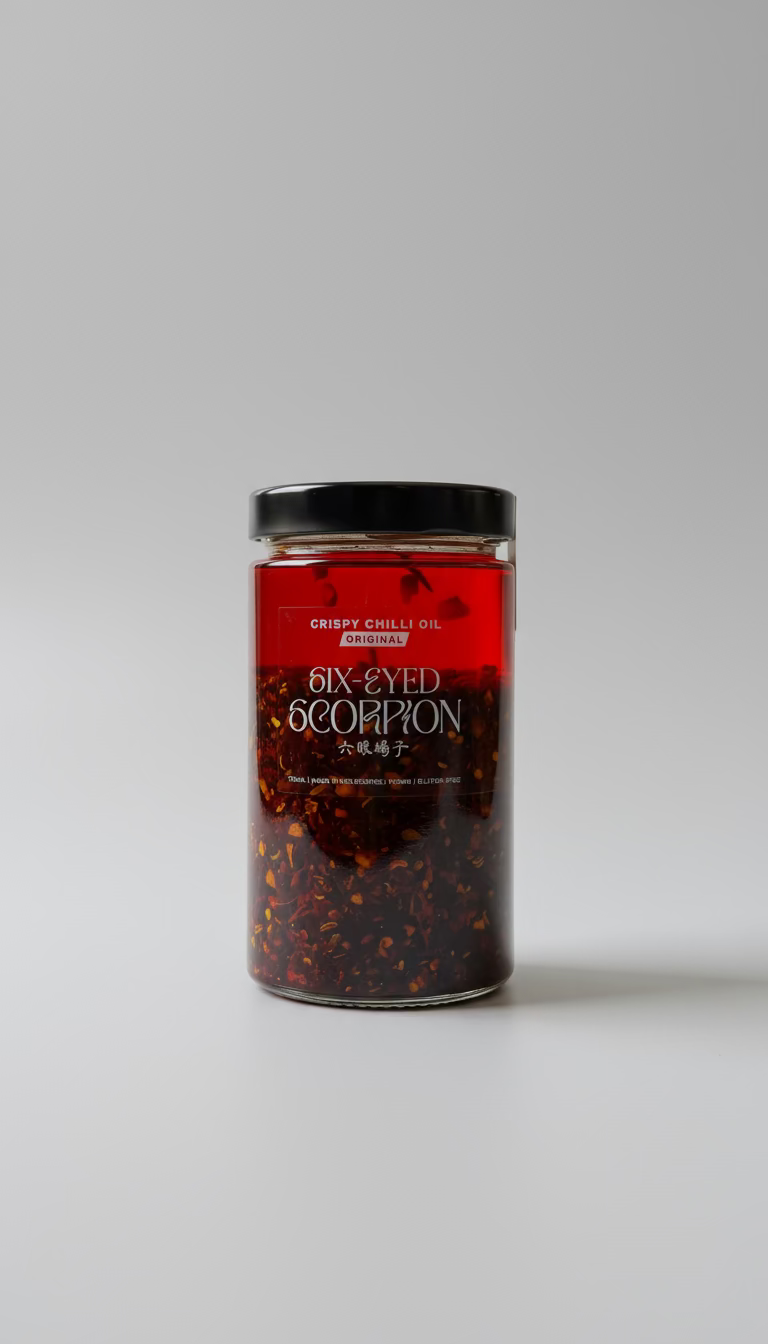 Six Eyed Scorpion Crispy Chilli Oil