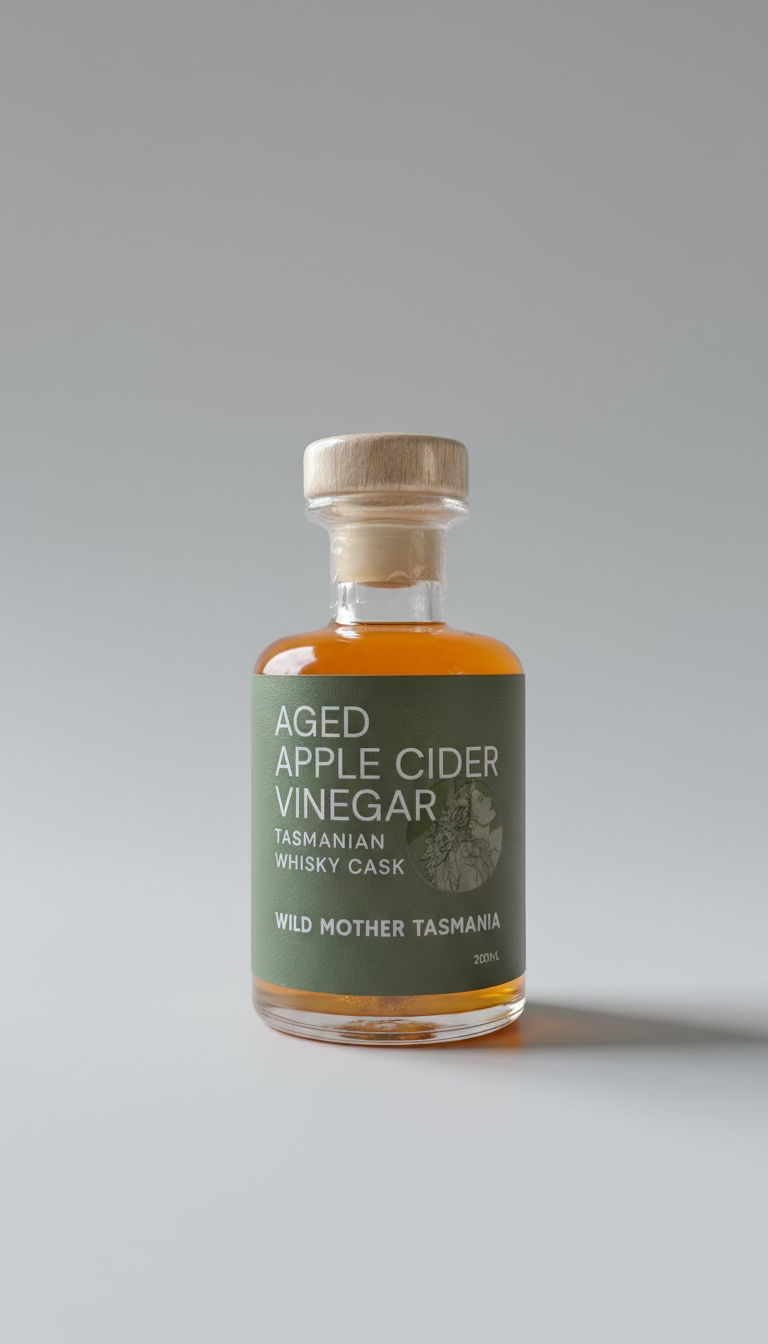 Wild Mother Whisky Cask Aged Apple Cider Vinegar