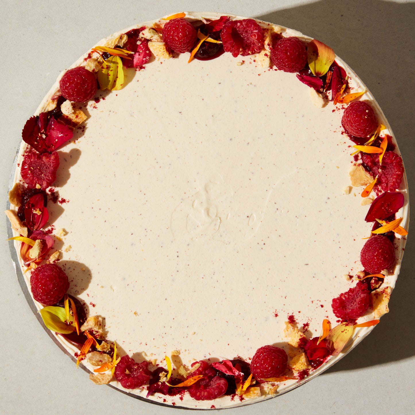 Raspberry, Brown Butter + Almond Layer Cake